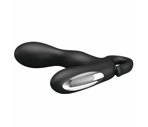 Baile Barrack Vibrating Intimate Plug 30 Modes USB Rechargeable Black