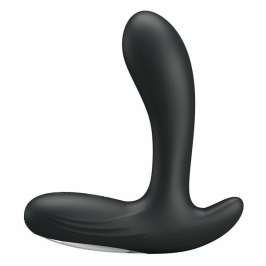 Baile Backie Vibrating Plug 30 Modes Rechargeable Black Silicone