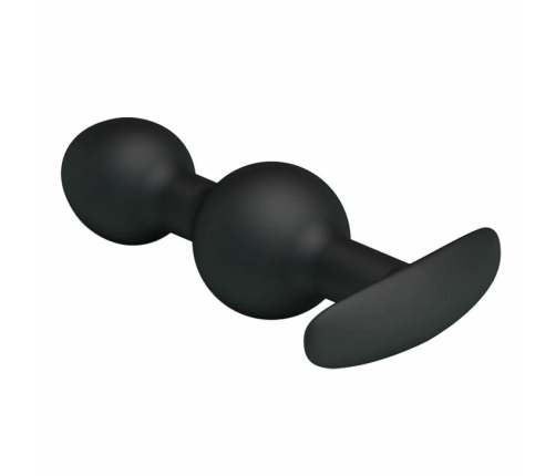 Svakom Weighted Double Silicone Plug with Internal Motion System Black