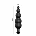 Pretty Love Vibrating Silicone Plug with Remote Control, Small, Black