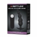 Pretty Love Vibrating Silicone Plug with Remote Control, Small, Black