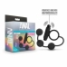 Blush Anal Adventures Platinum Silicone Beads with Vibrating Ring Set