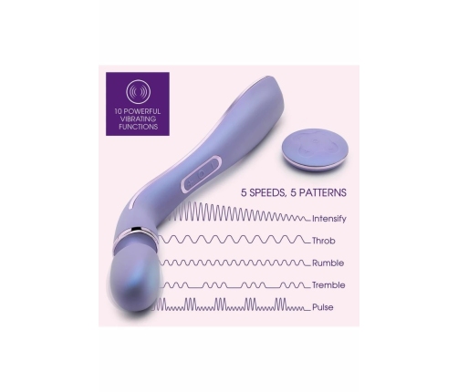 Wellness Eternal Wand Lavender - Flexible Silicone Massage Device