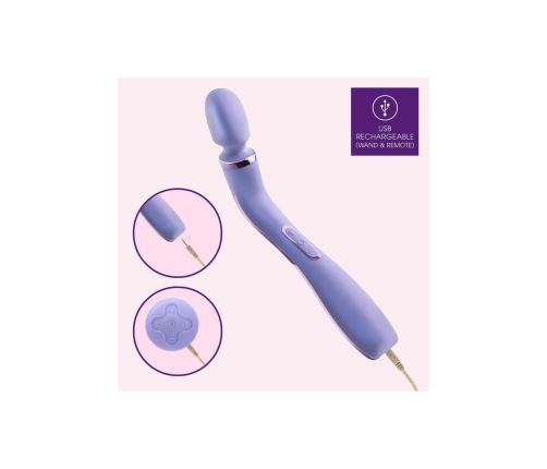 Wellness Eternal Wand Lavender - Flexible Silicone Massage Device