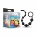 Blush Novelties Anal Adventures Platinum Silicone Beads Black 25 cm