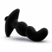 Blush Novelties Anal Adventures Platinum Vibrating Massager 03 Silicone Black