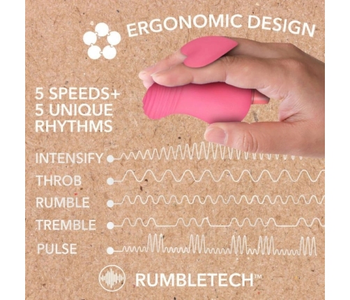 Blush Gaia Eco Love Intimate Machine Coral - Eco-Friendly Bioplastic, USB