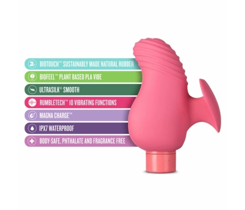 Blush Gaia Eco Love Intimate Machine Coral - Eco-Friendly Bioplastic, USB