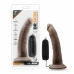 Blush Dr. Skin Dr. Dave Vibrating Model with Suction Base Chocolate 18cm