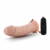Blush Dr. Skin Dr. Joe 8'' Vibrating Model with Suction Cup Vanilla