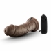Dr. Skin Dr. Joe 8 Inch Vibrating Intimate Model with Suction Cup Chocolate