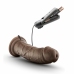 Dr. Skin Dr. Joe 8 Inch Vibrating Intimate Model with Suction Cup Chocolate