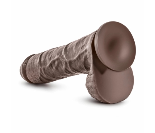 Dr. Skin Mr. Savage Intimate Device with Suction Base 29 cm Chocolate