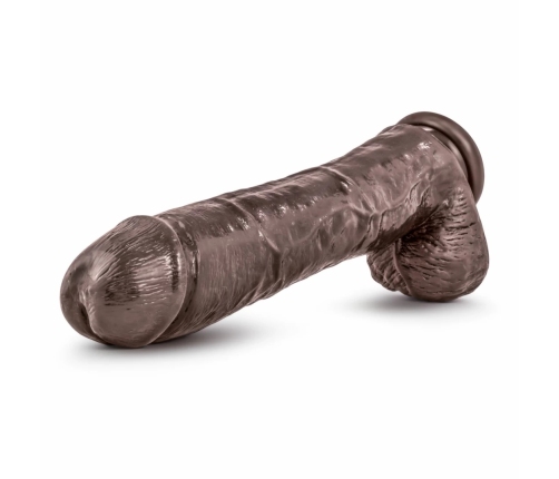 Dr. Skin Mr. Savage Intimate Device with Suction Base 29 cm Chocolate
