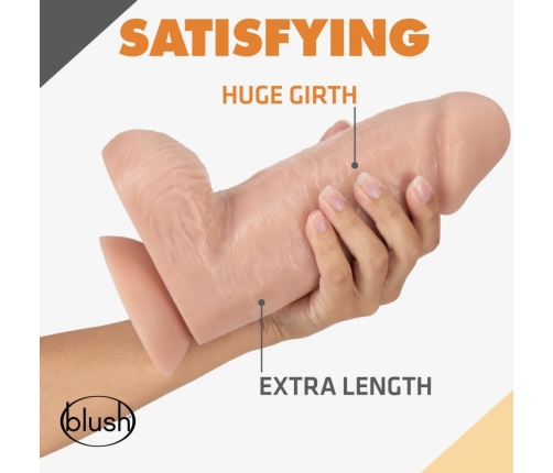 Blush Dr. Skin Dr. Chubbs Vanilla Intimate Model with Suction Cup 25 cm
