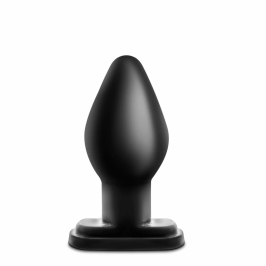 Blush Novelties Anal Adventures XL Plug Black Silicone Large Size