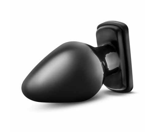 Blush Novelties Anal Adventures XL Plug Black Silicone Large Size