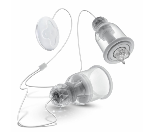 Blush Temptasia Titillator Rotating & Vibrating Nipple Care Set USB