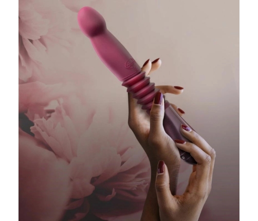 Blush Temptasia Trixie Thrusting Silicone Device Wine Red 25.5-28.5cm