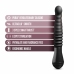 Blush Temptasia Lazarus Black Thrusting Device, Puria™ Silicone, 25.5-28.5cm