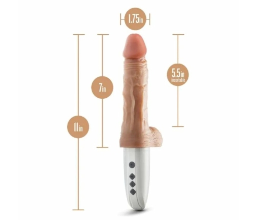 Blush Novelties Dr. Hammer Beige - Thrusting Intimate Machine 17.7 cm