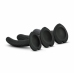 Blush Novelties Temptasia Twist Silicone Set 3 Sizes Suction Base Purple