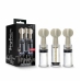 Blush Temptasia Twist Adjustable Suction Set 3pcs Transparent Acrylic