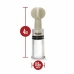 Blush Temptasia Twist Adjustable Suction Set 3pcs Transparent Acrylic