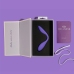 Blush Wellness Duo Flexible Vibrating System Purple Rechargeable Silicone