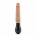 Dr. Skin Dr. Knight Silicone Thrusting & Vibrating Model, Beige, Rechargeable