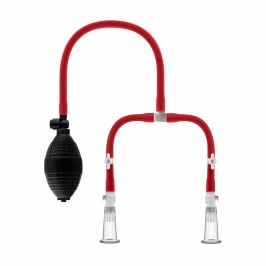 Blush Temptasia Nipple Squeeze Pump System - Adjustable Acrylic Set