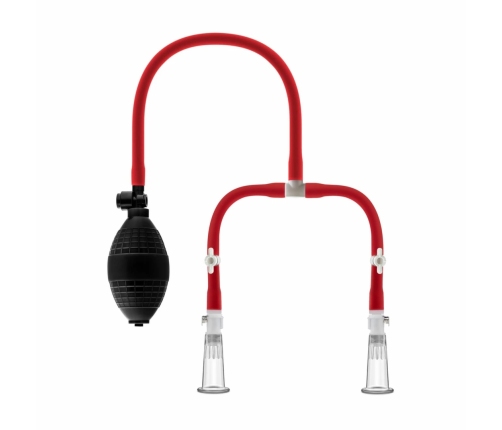 Blush Temptasia Nipple Squeeze Pump System - Adjustable Acrylic Set