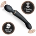Lush Gia Dual Motor Vibrator Black Silicone with Flexible Design