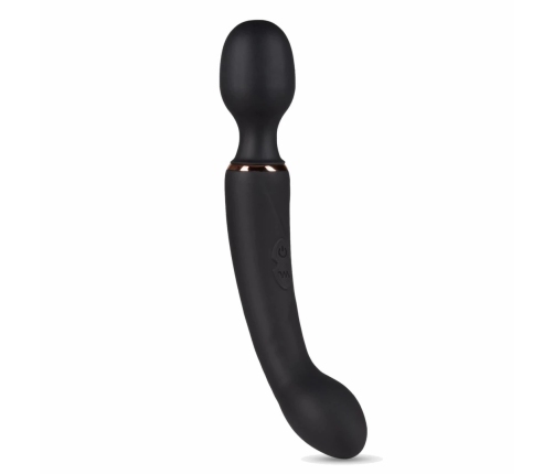 Lush Gia Dual Motor Vibrator Black Silicone with Flexible Design
