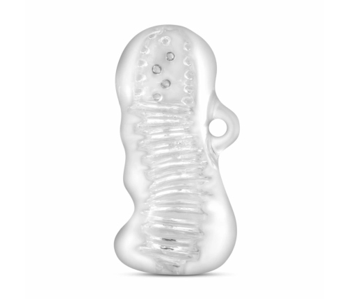 M for Men Hand Tool Intimate Device Clear Elastomer, Ergonomic Grip