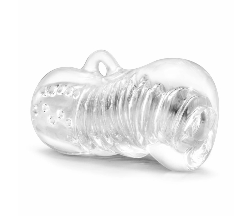M for Men Hand Tool Intimate Device Clear Elastomer, Ergonomic Grip