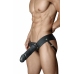 Dr. Skin Hollow System Intimate Harness 7.5 inch Black Adjustable Fit