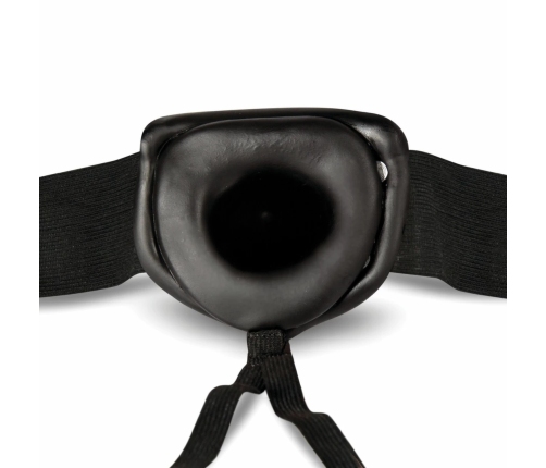 Dr. Skin Hollow System Intimate Harness 7.5 inch Black Adjustable Fit