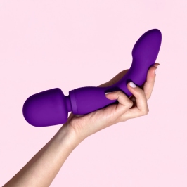 Blush Wellness Dual Sense Purple Multi-Function Silicone Massager