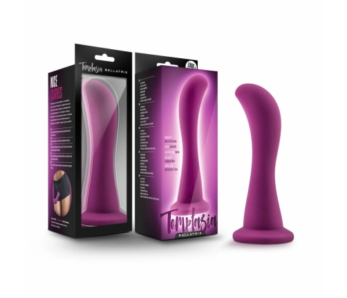 Blush Temptasia Bellatrix Silicone Device with Suction Cup Plum 15.8 cm