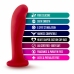 Blush Temptasia Jezebel Silicone Intimate Device Crimson 15.8cm