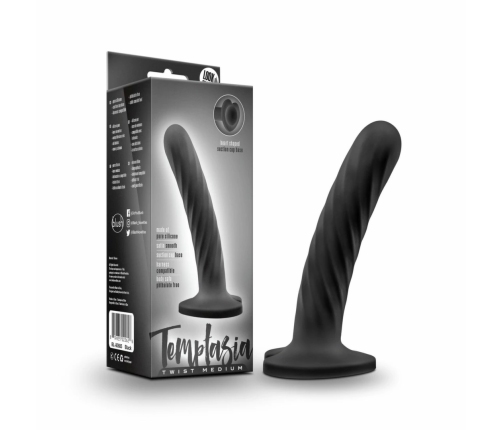 Blush Temptasia Twist Medium - Flexible Intimate Silicone Model, Purple