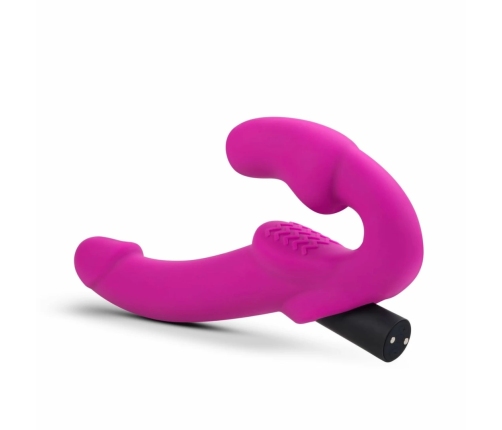 Blush Temptasia Estella Vibrating Strapless System Pink Silicone 20cm