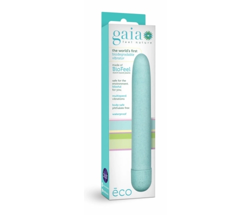 Blush Gaia Eco Biofeel Intimate Device Blue 17.8 cm Biodegradable
