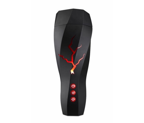 M For Men Storm White - Intimate Vibro Device with Suction System USB