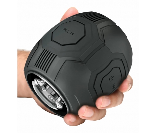 Blush Novelties Dome X Automatic Vibrating Device Black 10 Modes USB