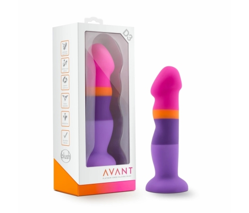 Blush Avant D3 Silicone Intimate Model with Suction Cup Summer Fling 18cm