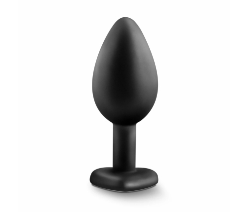 Blush Temptasia Bling Plug Small Black - Sparkling Intimate Accessory