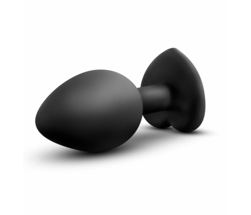 Blush Temptasia Bling Plug Small Black - Sparkling Intimate Accessory