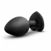 Blush Temptasia Bling Plug Small Black - Sparkling Intimate Accessory